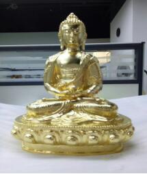 佛面佛心，佛像装金！