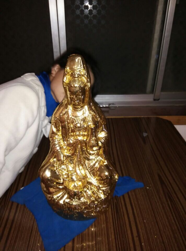 金易佛像贴金工艺有什么程序？